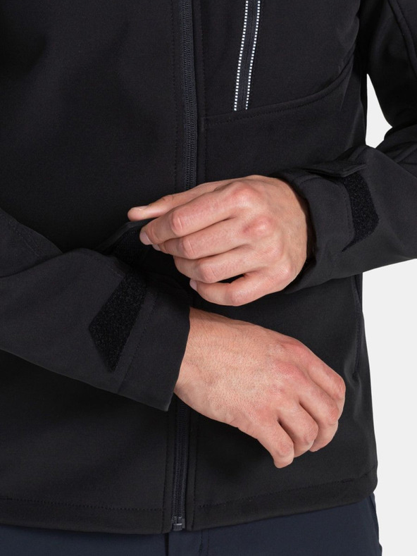 Kilpi Μαύρο ανδρικό softshell μπουφάν Kilpi RAVIO-M