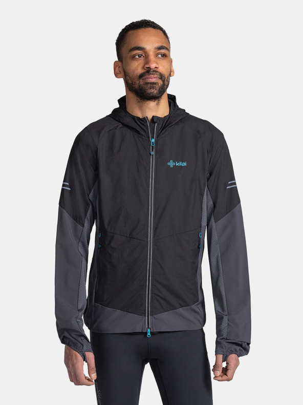 Kilpi Μαύρο ανδρικό υβριδικό μπουφάν Kilpi RAYEN-M