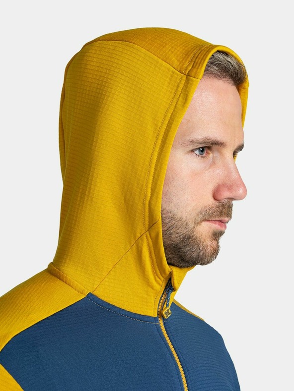 Kilpi Κίτρινο και μπλε ανδρικό αθλητικό φούτερ Kilpi Sevelen-M