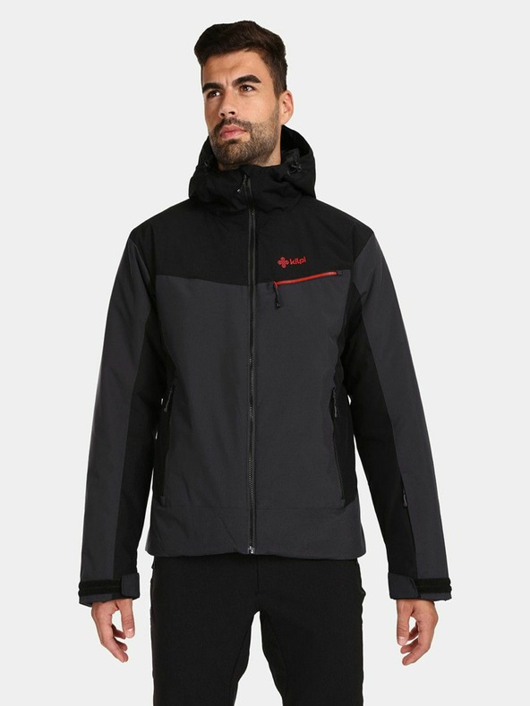 Kilpi Σκούρο γκρι ανδρικό μπουφάν σκι KILPI FLIP-M