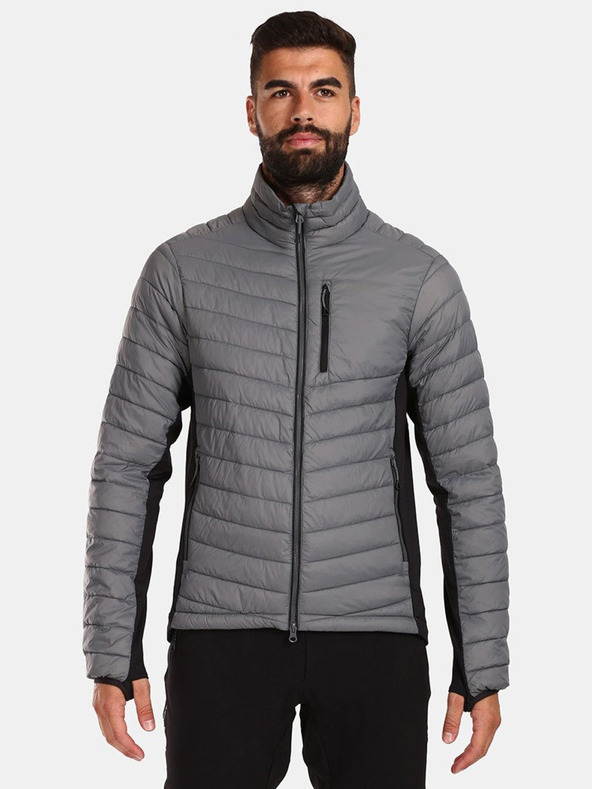Kilpi Γκρι ανδρικό μονωμένο μπουφάν Kilpi ACTIS-M