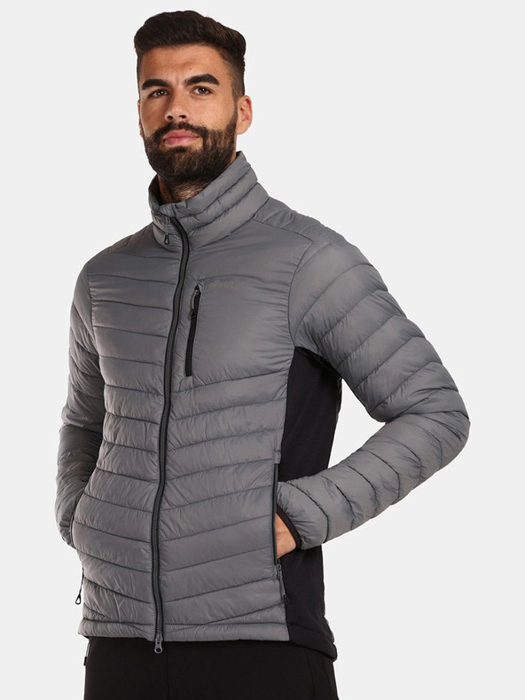 Kilpi Γκρι ανδρικό μονωμένο μπουφάν Kilpi ACTIS-M