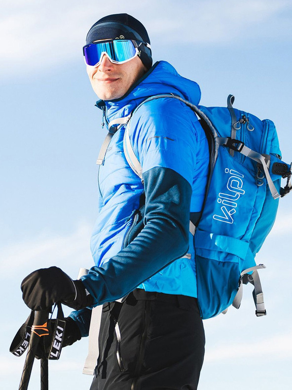 Kilpi Μπλε ανδρικό συνδυαστικό μονωμένο μπουφάν Kilpi Gares-M