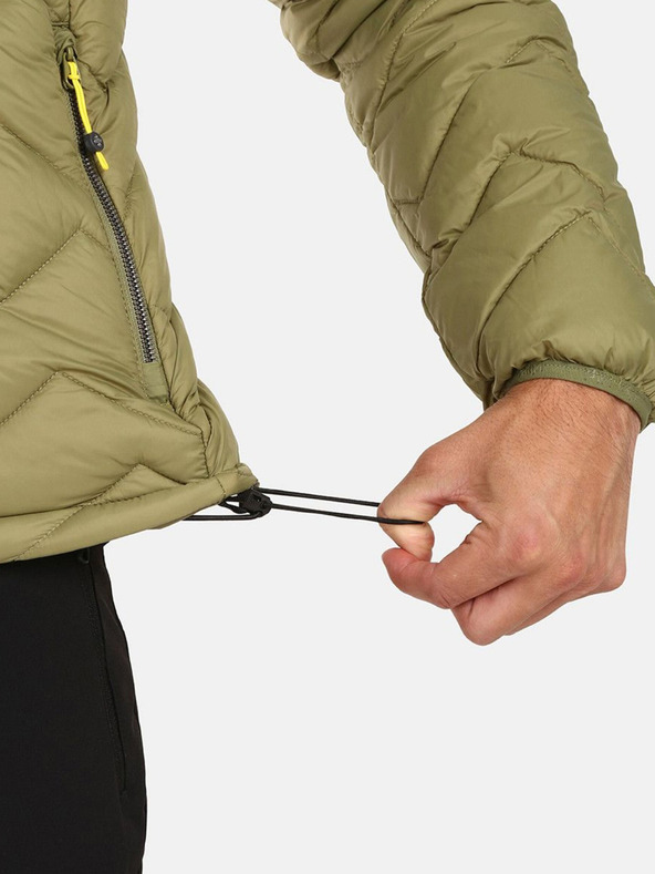 Kilpi Ανδρικό μονωμένο μπουφάν Kilpi Rebeki-M χακί χρώματος