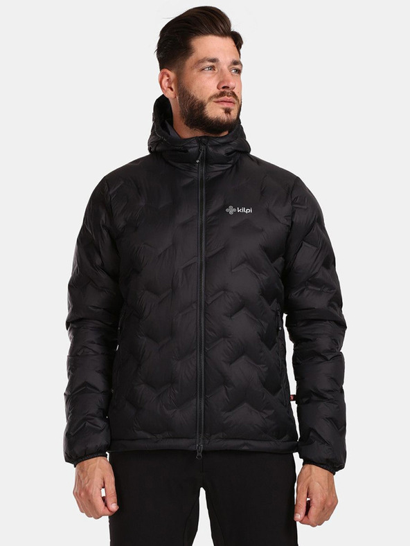 Kilpi Μαύρο ανδρικό πουπουλένιο μπουφάν Kilpi Albert-M