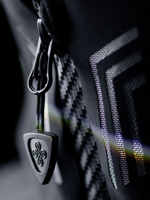 Kilpi Μαύρο ανδρικό μπουφάν σκι πολυτελείας Kilpi LTD ASTER-M