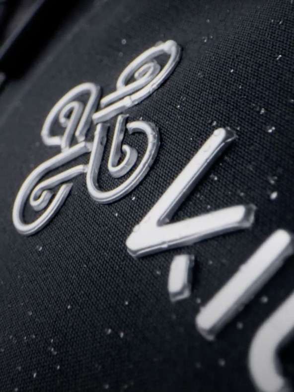 Kilpi Μαύρο ανδρικό μπουφάν σκι πολυτελείας Kilpi LTD ASTER-M