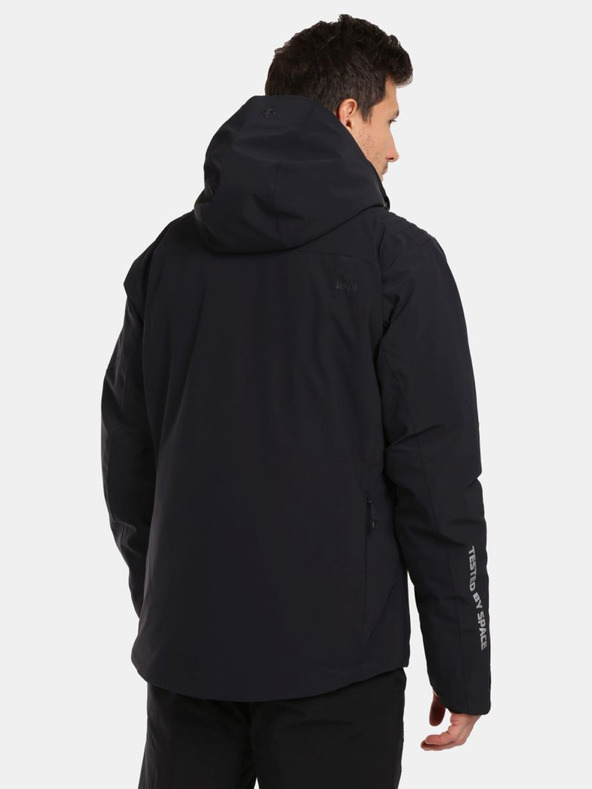Kilpi Μαύρο ανδρικό μπουφάν σκι πολυτελείας Kilpi LTD ASTER-M