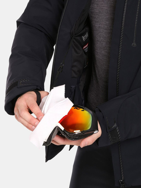 Kilpi Μαύρο ανδρικό μπουφάν σκι πολυτελείας Kilpi LTD ASTER-M