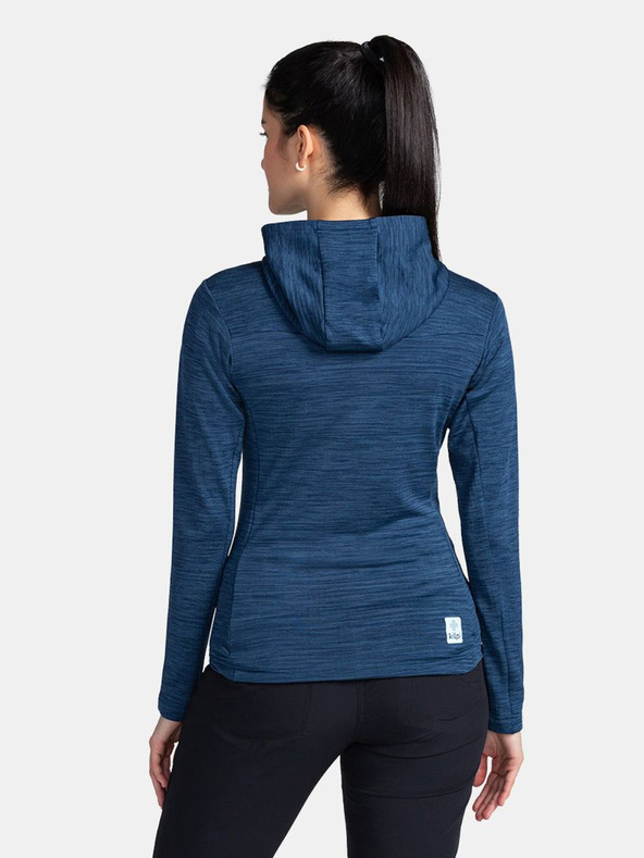 Kilpi Σκούρο μπλε γυναικείο αθλητικό φούτερ με κουκούλα Kilpi SEVELEN-W