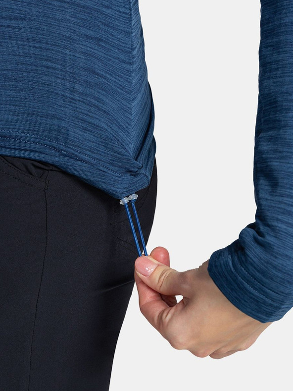 Kilpi Σκούρο μπλε γυναικείο αθλητικό φούτερ με κουκούλα Kilpi SEVELEN-W