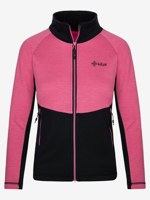Kilpi Ροζ γυναικείο φούτερ με κουκούλα Kilpi TOMMS-W