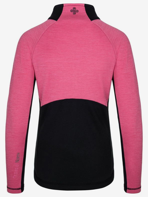 Kilpi Ροζ γυναικείο φούτερ με κουκούλα Kilpi TOMMS-W