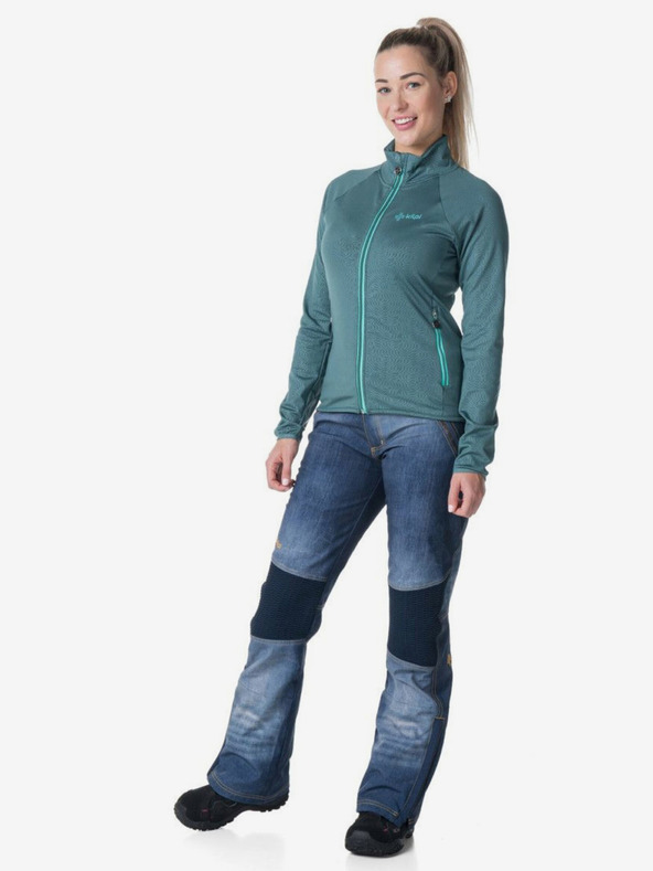 Kilpi Πράσινη γυναικεία αθλητική μπλούζα KILPI JUNIE-W