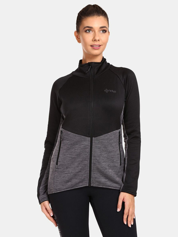 Kilpi Μαύρη γυναικεία λειτουργική αθλητική μπλούζα Kilpi TOMMS-W