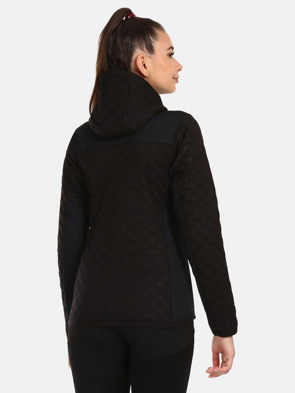 Kilpi Μαύρο γυναικείο φούτερ Kilpi NEVIA-W