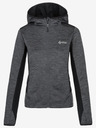Kilpi Γκρι σκούρο γυναικείο λειτουργικό φούτερ Kilpi ALANIS-W