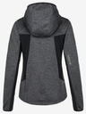 Kilpi Γκρι σκούρο γυναικείο λειτουργικό φούτερ Kilpi ALANIS-W