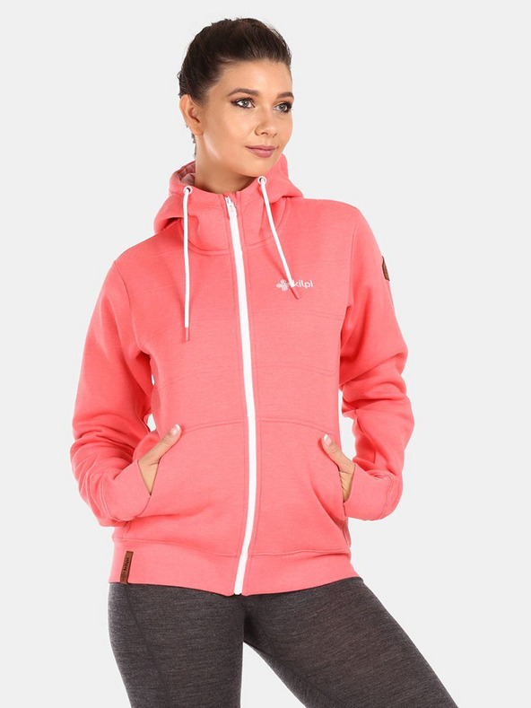 Kilpi Ροζ γυναικείο φούτερ Kilpi RAJANA-W