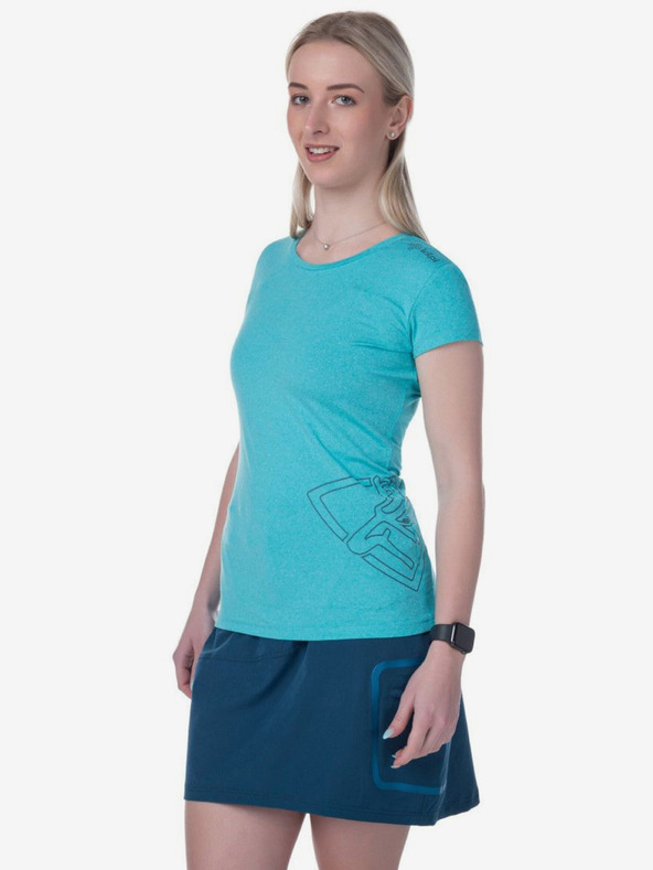 Kilpi Τυρκουάζ γυναικείο λειτουργικό T-shirt Kilpi LISMAIN
