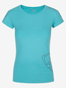 Kilpi Τυρκουάζ γυναικείο λειτουργικό T-shirt Kilpi LISMAIN
