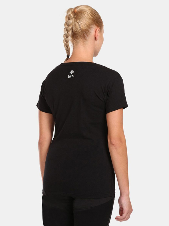 Kilpi Μαύρο γυναικείο τυπωμένο T-shirt Kilpi LTD TRITON