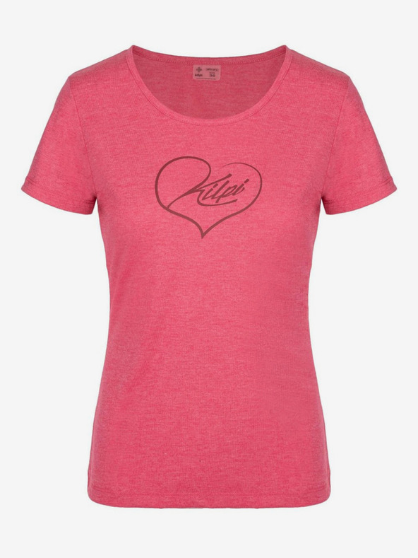 Kilpi Σκούρο ροζ γυναικείο αθλητικό μπλουζάκι Kilpi GAROVE