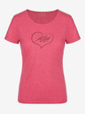 Kilpi Σκούρο ροζ γυναικείο αθλητικό μπλουζάκι Kilpi GAROVE