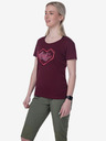 Kilpi Σκούρο ροζ γυναικείο αθλητικό μπλουζάκι Kilpi GAROVE