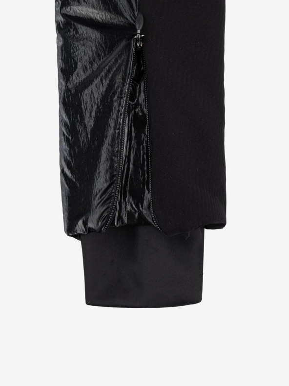 Kilpi Μαύρο γυναικείο μπουφάν σκι με faux γούνα Kilpi DALILA