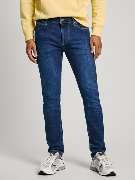 Pepe Jeans Σκούρο μπλε ανδρικό τζιν στενής εφαρμογής Pepe Jeans