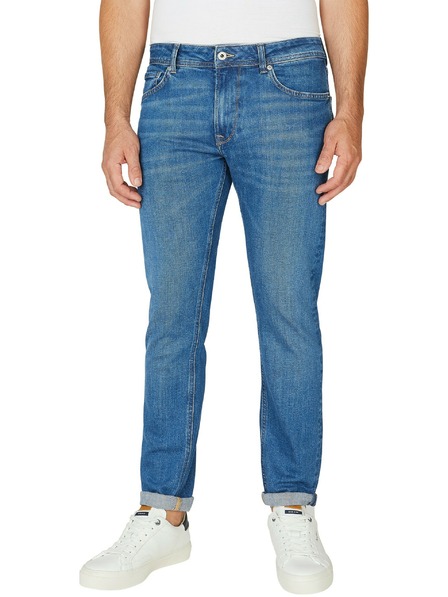 Pepe Jeans Μπλε ανδρικό τζιν με κωνική γραμμή Pepe Jeans