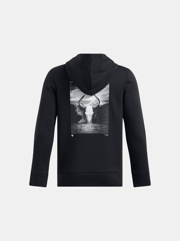 Under Armour Chlapecká mikina Under Armour Pjt Rck Rival Hdy