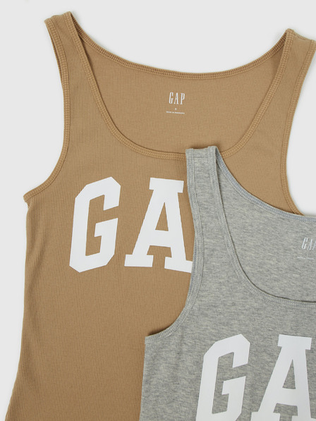 GAP Φανελάκια Gap logo, σετ 2 τεμ. GAP