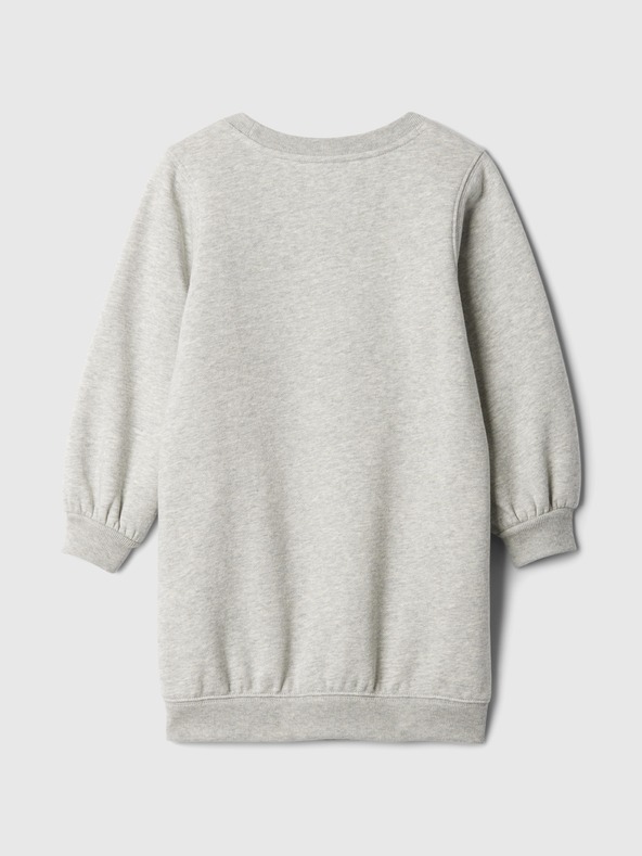 GAP Baby φόρεμα φούτερ με λογότυπο GAP