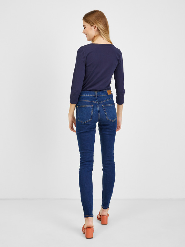 Orsay Σκούρο μπλε γυναικείο skinny fit τζιν ORSAY