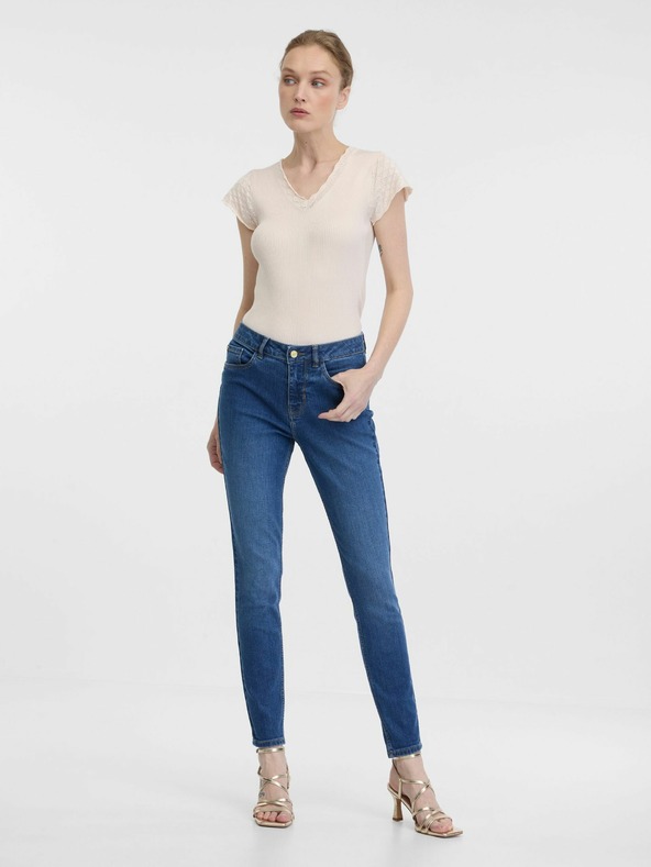 Orsay Μπλε γυναικείο skinny jean ORSAY