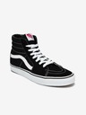 Vans Μαύρες σουέτ μπότες αστραγάλου VANS Sk8-Hi