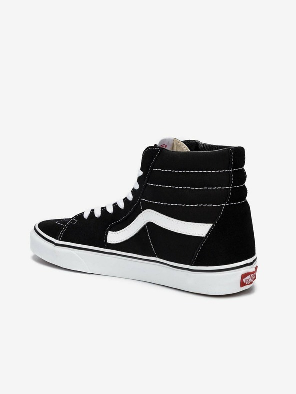 Vans Μαύρες σουέτ μπότες αστραγάλου VANS Sk8-Hi