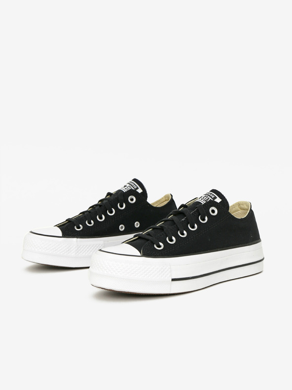 Converse Μαύρα αθλητικά παπούτσια Converse Chuck Taylor All Star Canvas Platform