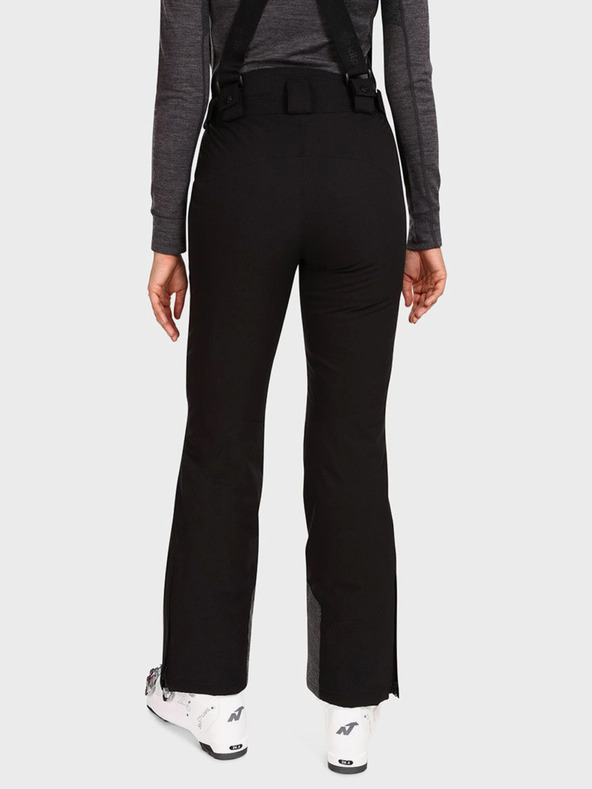 Kilpi Μαύρο γυναικείο παντελόνι σκι Kilpi ELARE