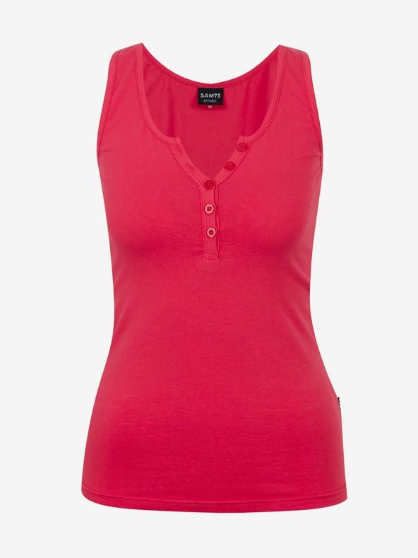 Sam 73 Σκούρο ροζ γυναικείο basic tank top SAM 73 India