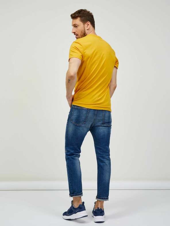 Sam 73 Μουστάρδα ανδρικό t-shirt SAM 73 Sepot