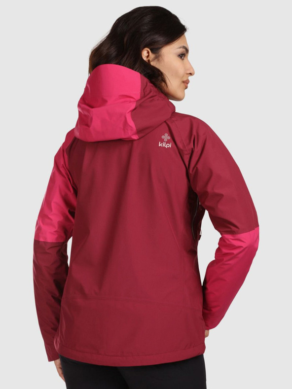 Kilpi Γυναικείο αδιάβροχο μπουφάν Kilpi MAMBA-W Σκούρο κόκκινο
