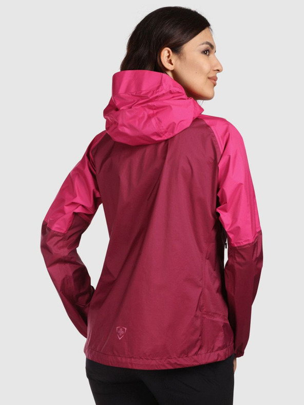 Kilpi Kilpi Women's HURRICANE-W Hardshell Outdoor Jacket Dark Red