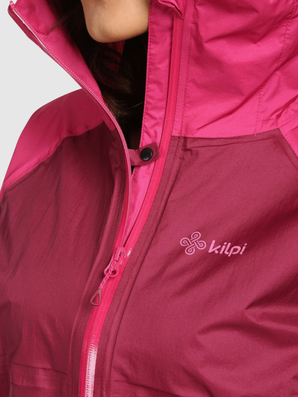Kilpi Kilpi Women's HURRICANE-W Hardshell Outdoor Jacket Dark Red