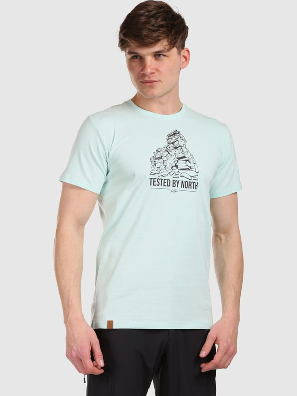 Kilpi Ανδρικό βαμβακερό μπλουζάκι Kilpi DISCOVER-M Menthol