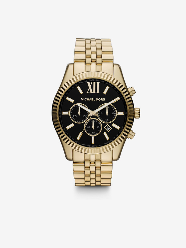 Michael Kors Χρυσό ανδρικό ρολόι Michael Kors Lexington
