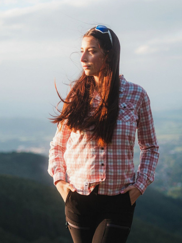 Kilpi Γυναικεία αθλητική φανέλα Kilpi FLANNY-W Ροζ