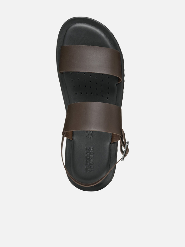 Geox Καφέ ανδρικά σανδάλια Geox Erice